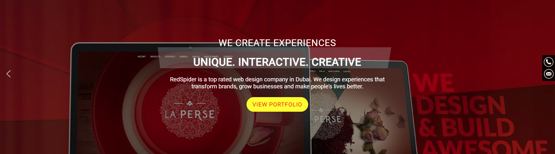 RedSpider Web And Art Design